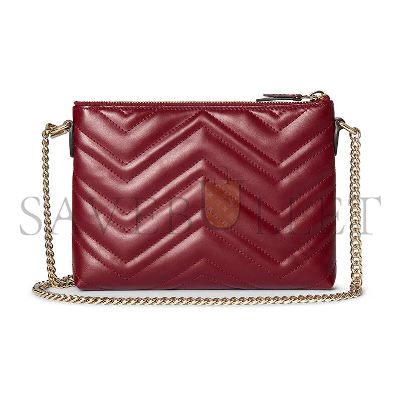 G*u*i gg marmont pochette with chain 837742 (21*15*3.5cm)